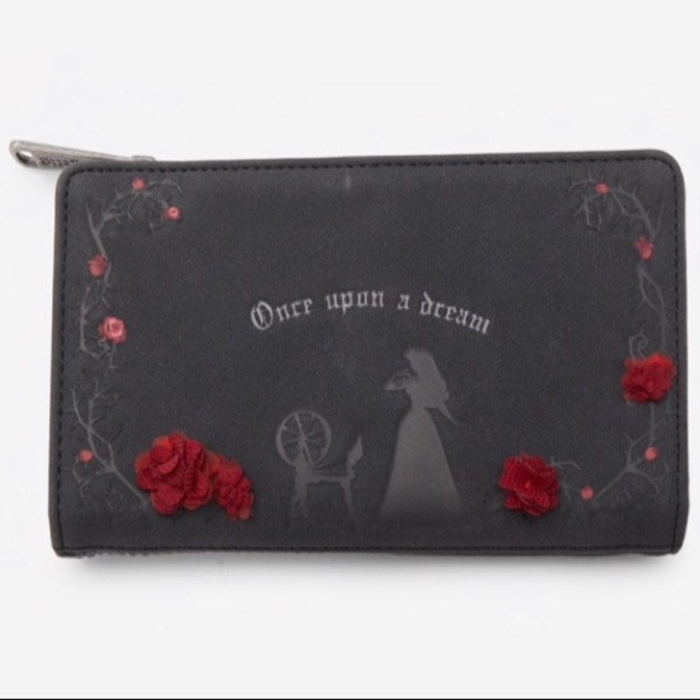 LOUNGEFLY DISNEY Sleeping Beauty MINI BACKPACK SET - Picture 6 of 9